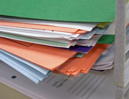 Photo of file folders