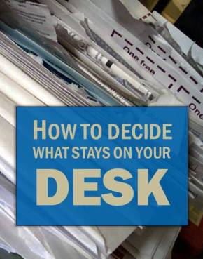 Desk Organization Ideas